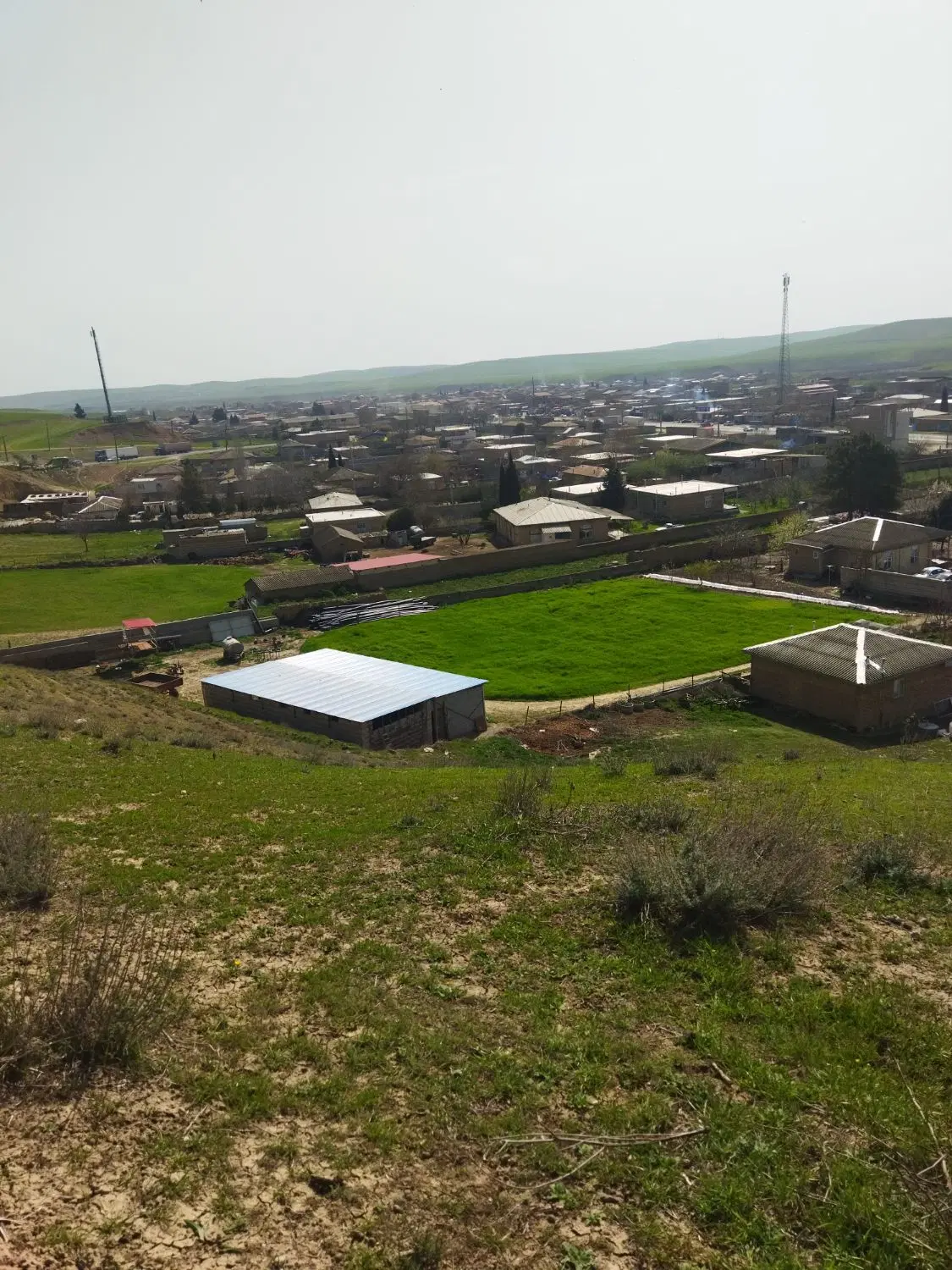قطعه زمین زراعی اردبیل برگ حق آبه چاه گاز تلفن..