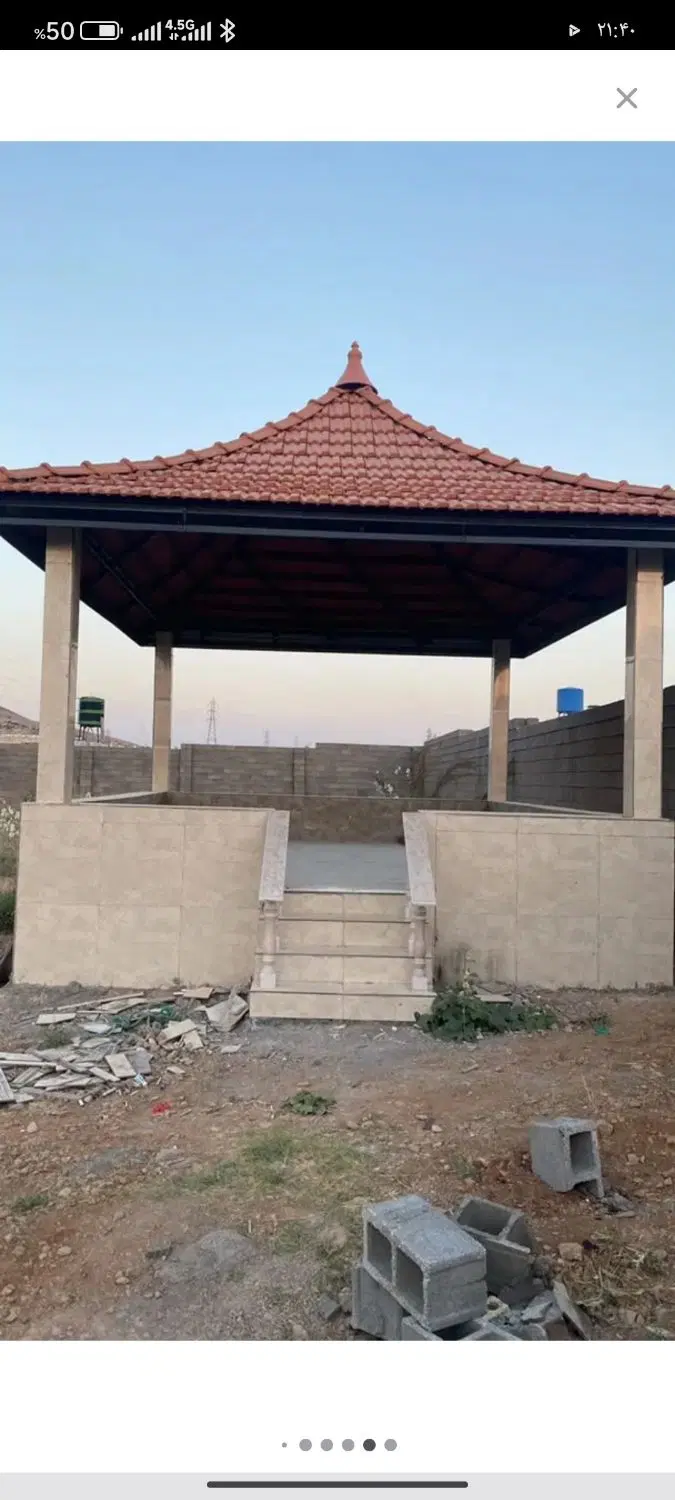 باغ ۱۰۰۰ متری واقع درسرچشمه سه چاه کلستان