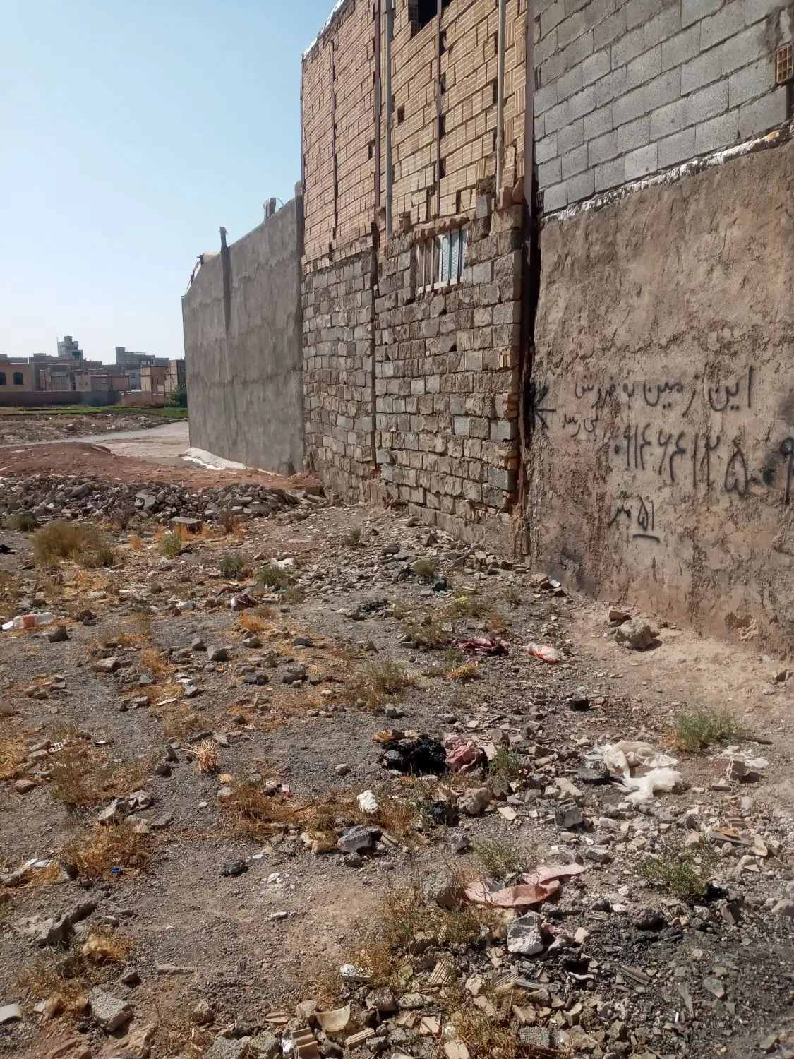 زمین در حجتی ایپکچیلر اخر کوچه حیدر پور