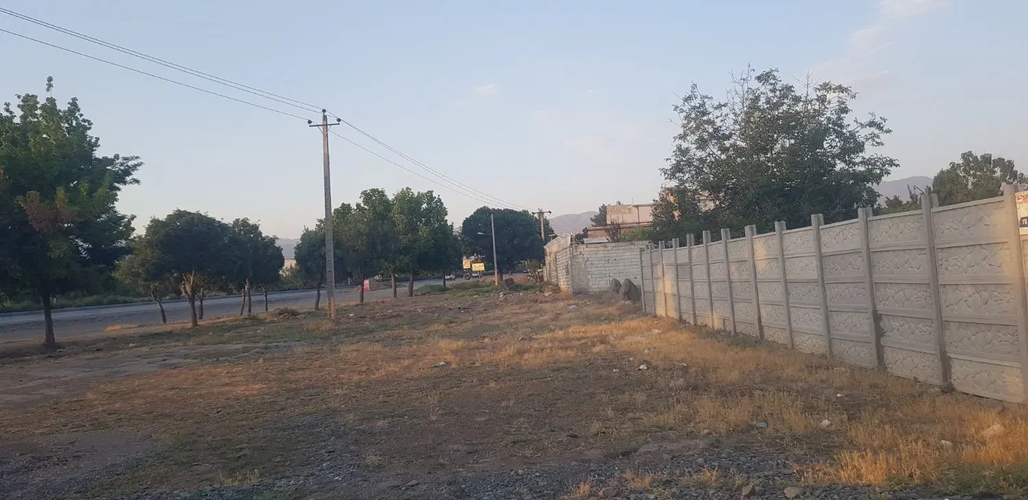 زمین فروشی حاشبه اتوبان