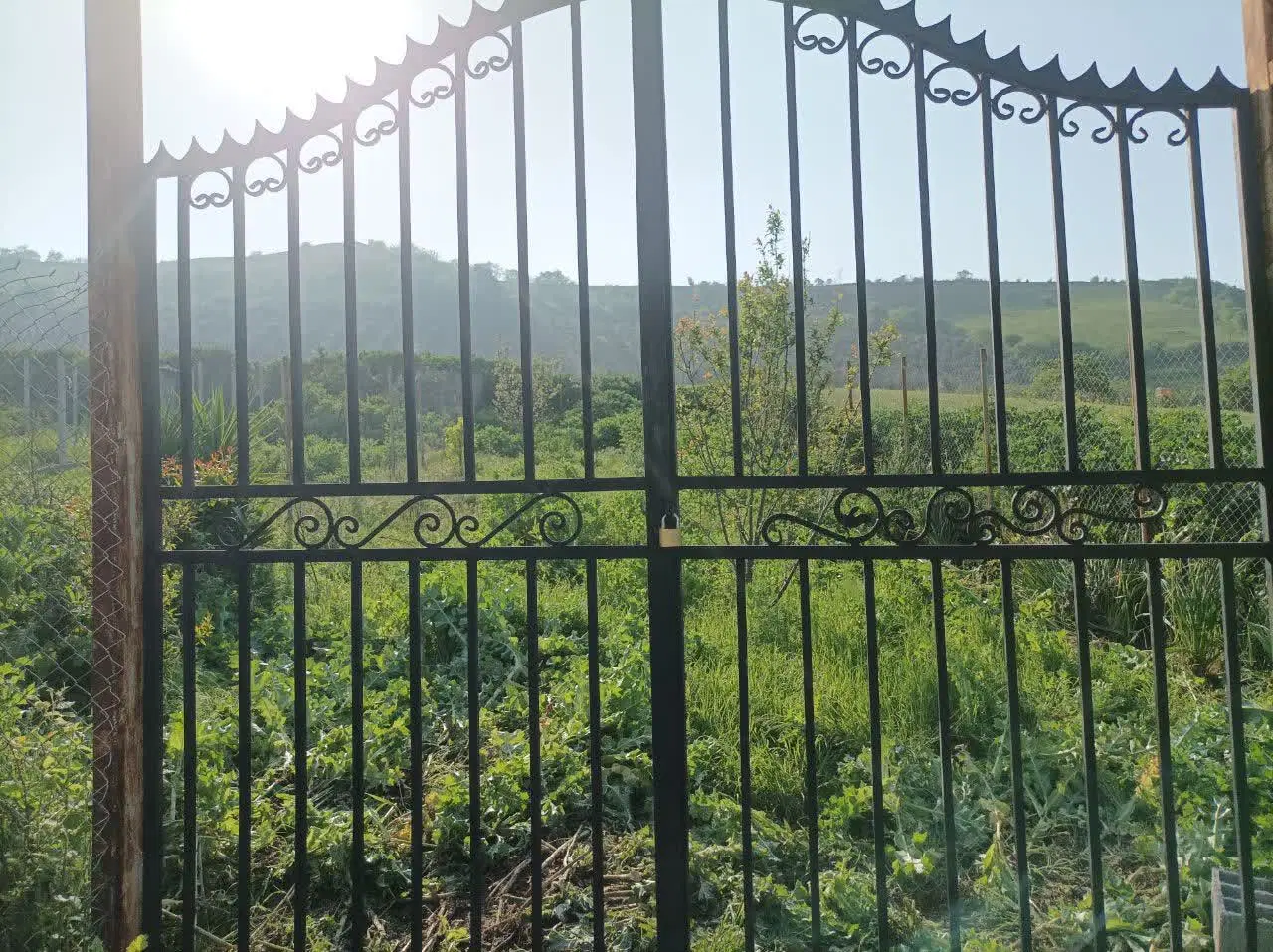 فروش زمین با درب و فنس واقع در روستای توشن
