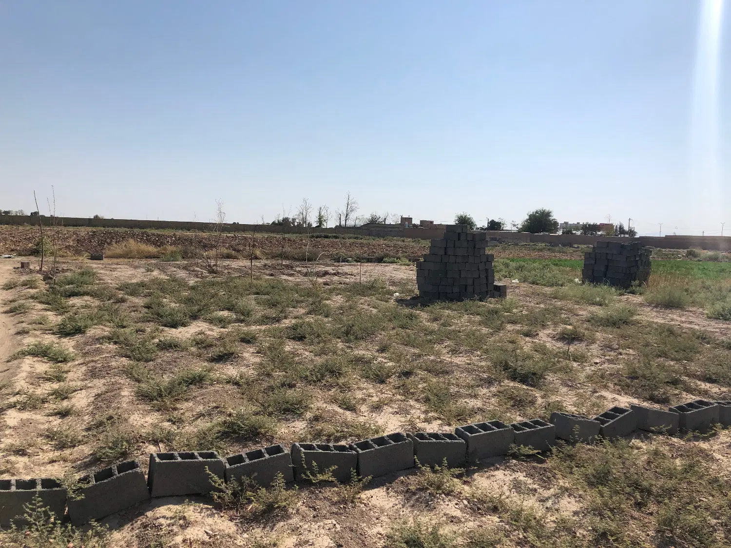 زمین ۵۰۰ متری نزدیک به مسجد جامع