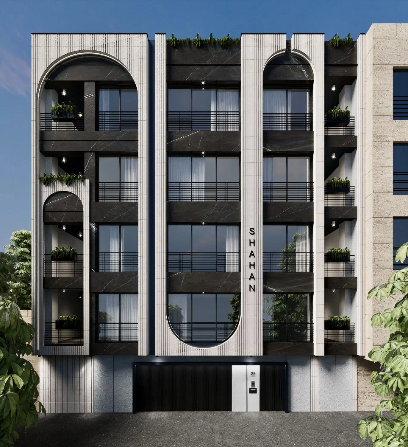 زمین آپارتمانی تاپ لوکیشن صدرا