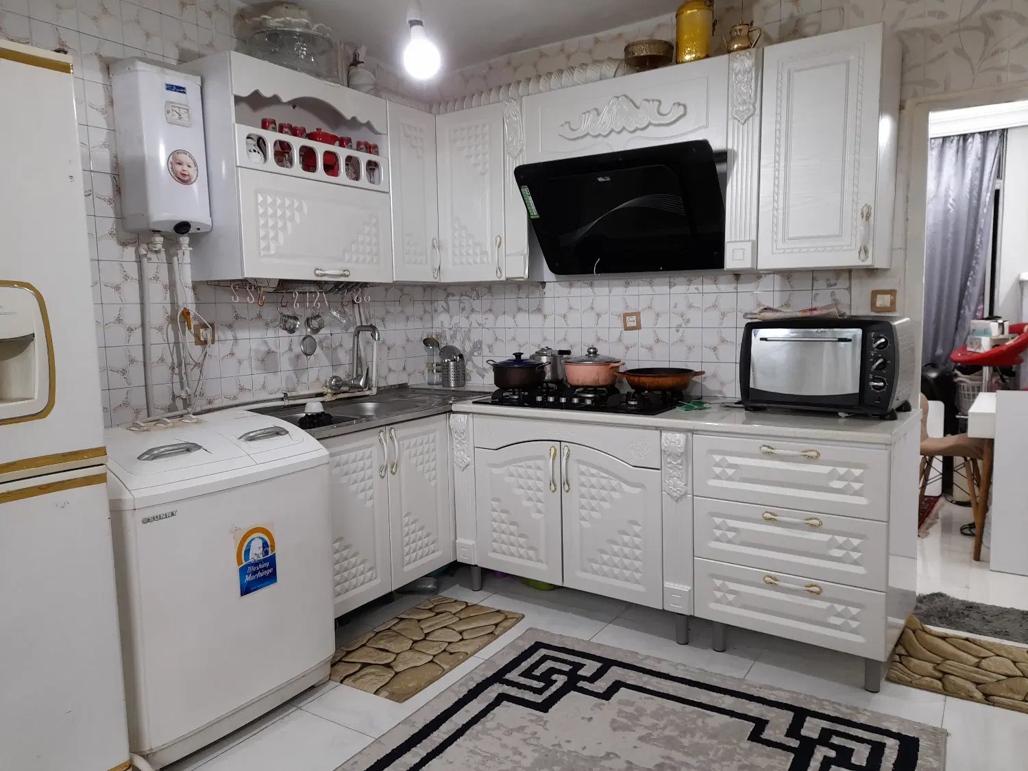 ۸۰ متر اپارتمان طبرسی شمالی دوم