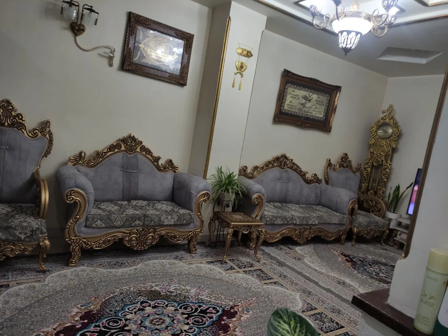 فروش آپارتمان دوخوابه مجهز طبقه سوم