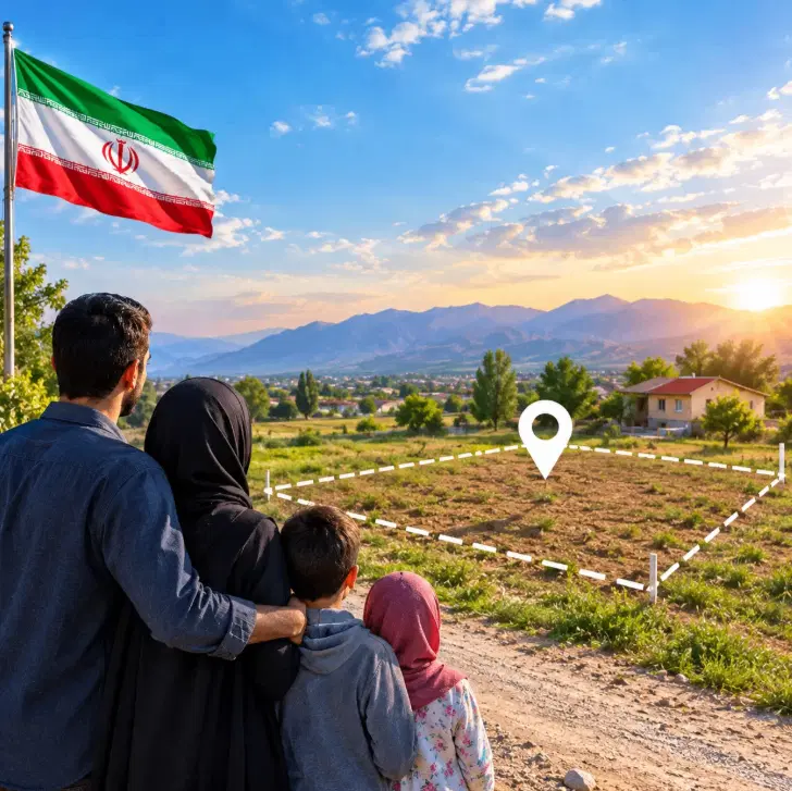 زمین رایگان برای خانواده های دهک 1 تا3