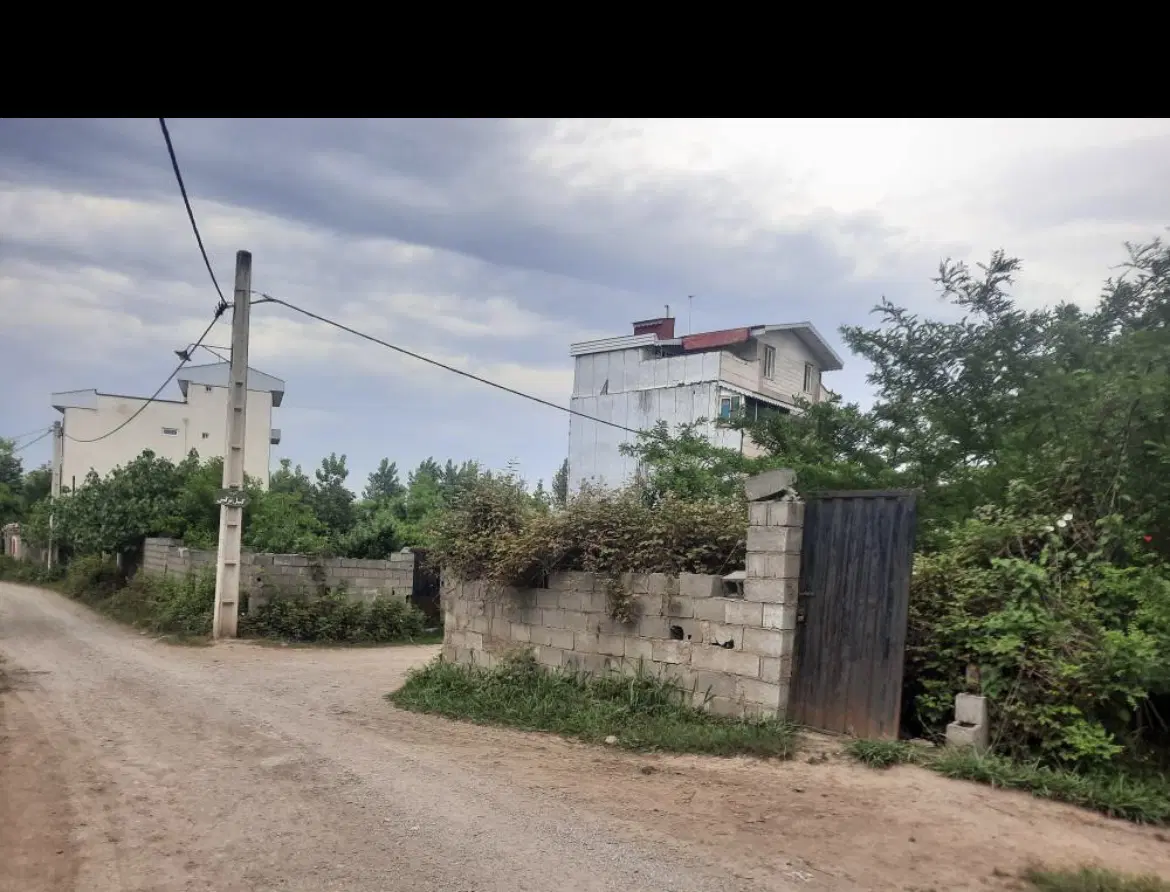 زمین مسکونی قابل ساخت دو بر106_5 متر