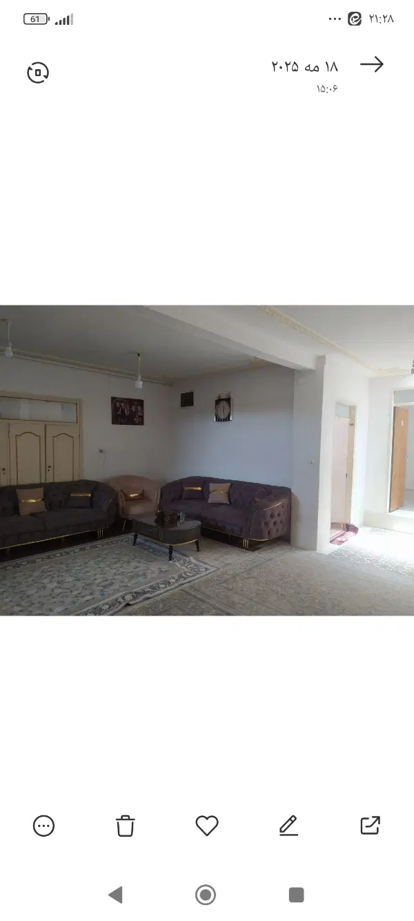 خانه ویلایی ۱۱۰ متر ۲ خوابه ابتدای شهرک اندیشه