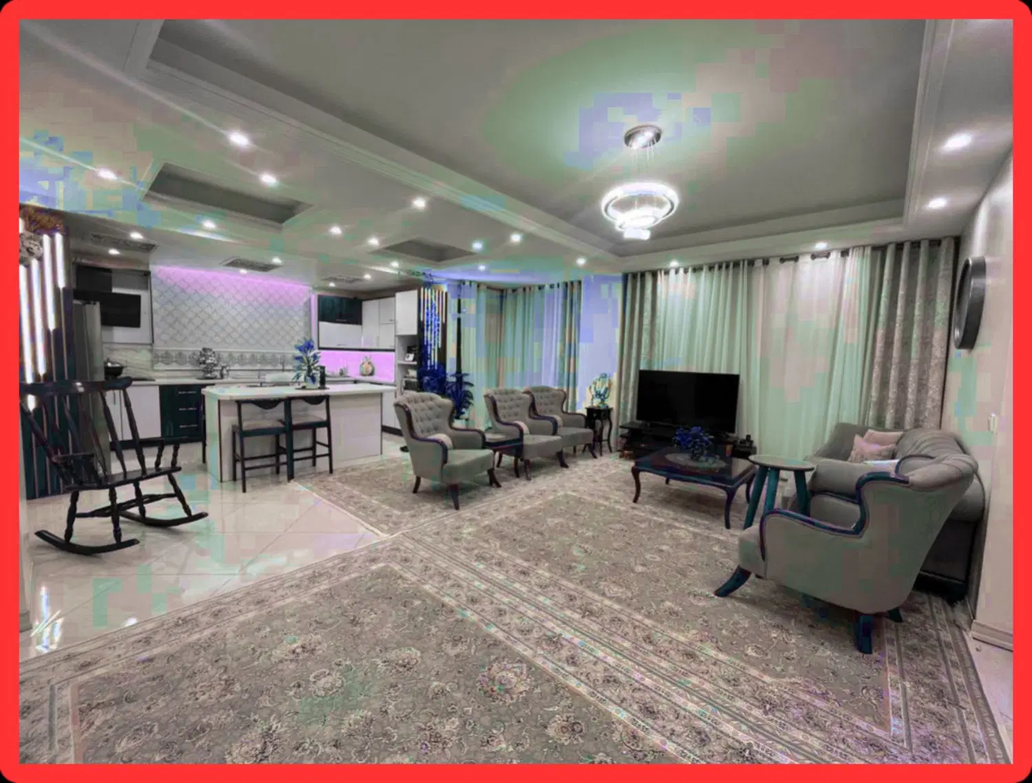 اپارتمان_ ۹۲ متری_ دو خواب _تاپ لوکیشن_ ستارخان