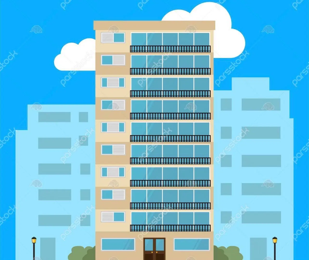 اجاره اپارتمان ۱۲۰ متری ولیعصر-رودکی