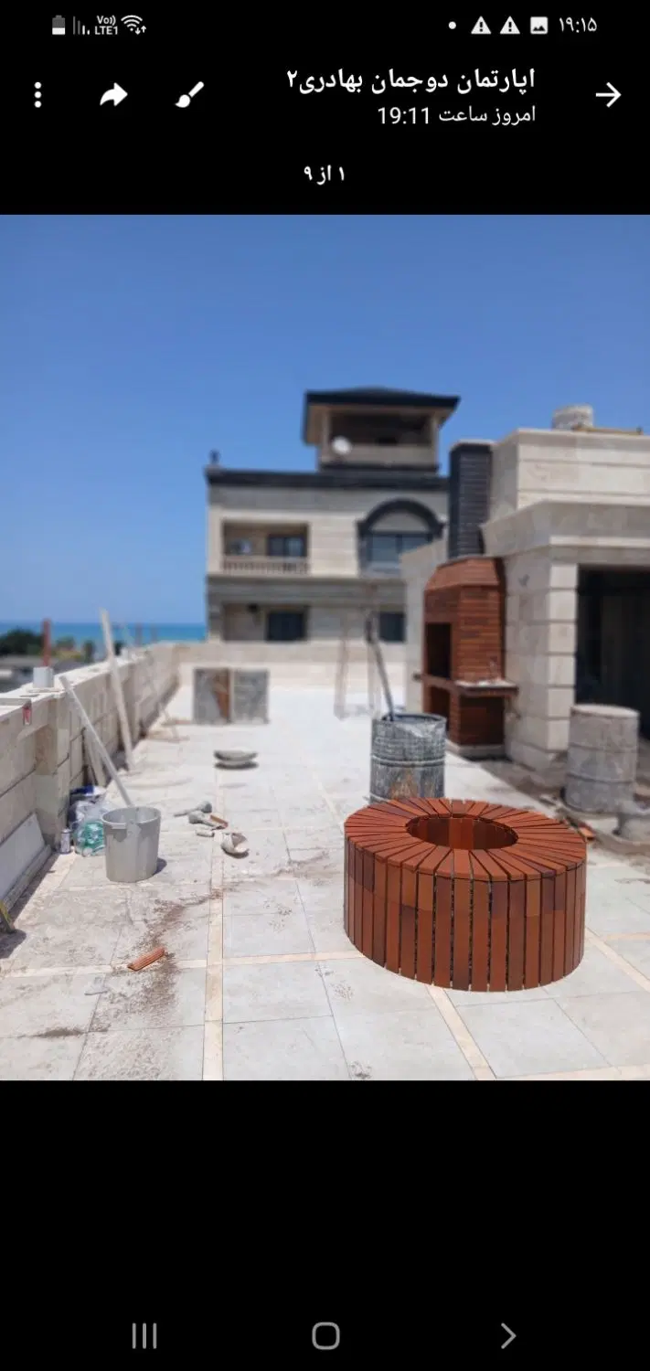 ۱۰۰متری نوساخت درمحدوده نمک ابرود