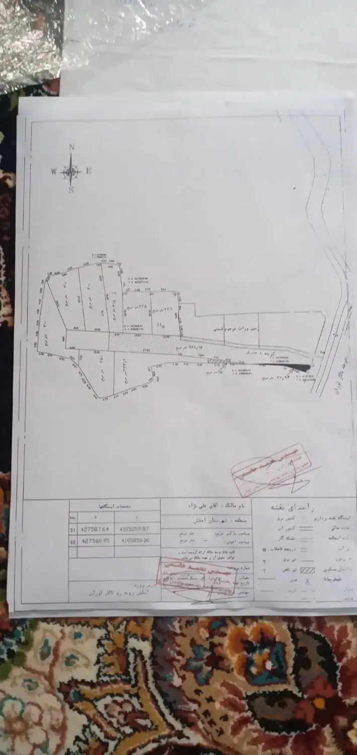 زمین نزدیک بافت مسکونی