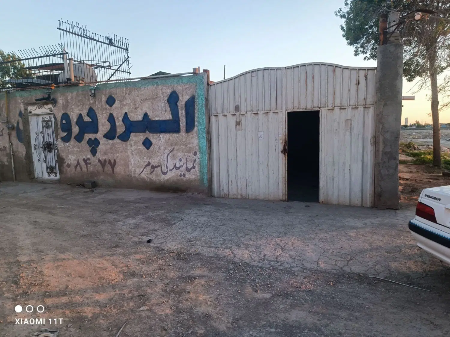 فروش  سوله در شهرک اورین 500متری اتوبان تهران ساوه