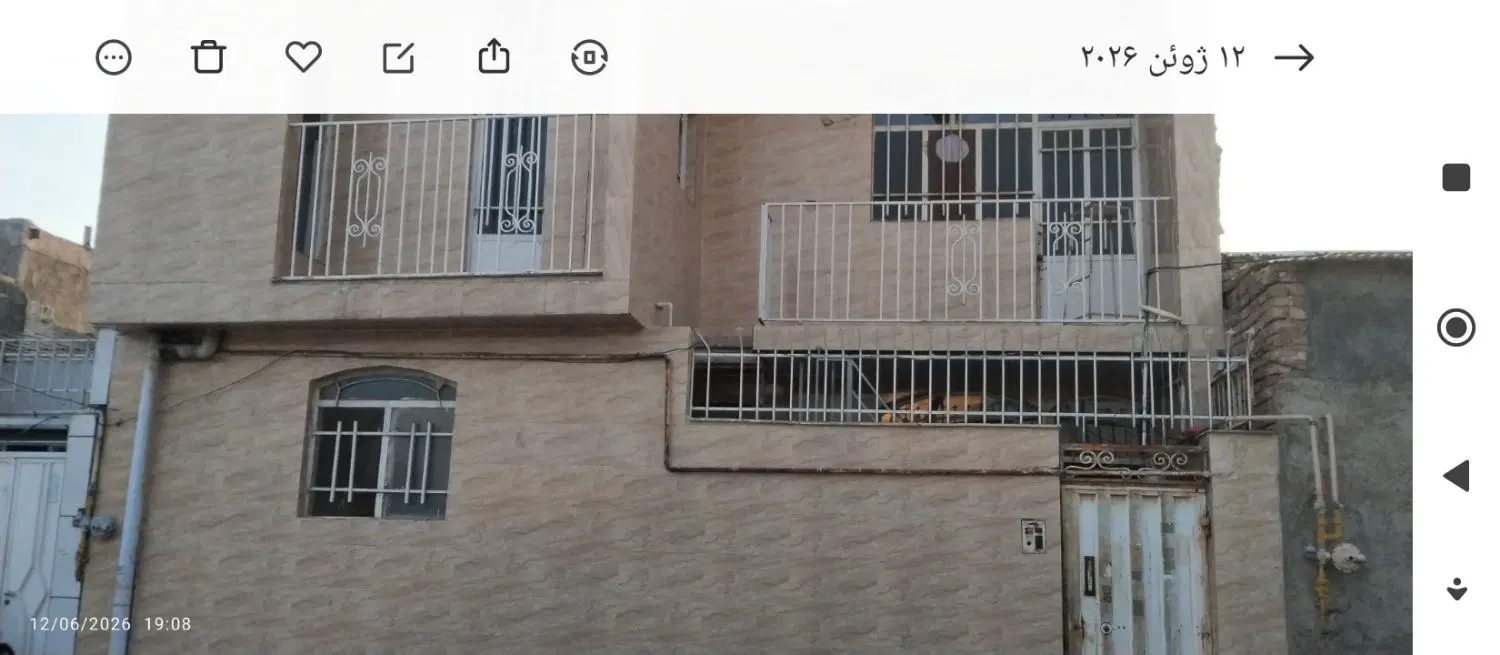 خانه دو طبقه در شریف آباد