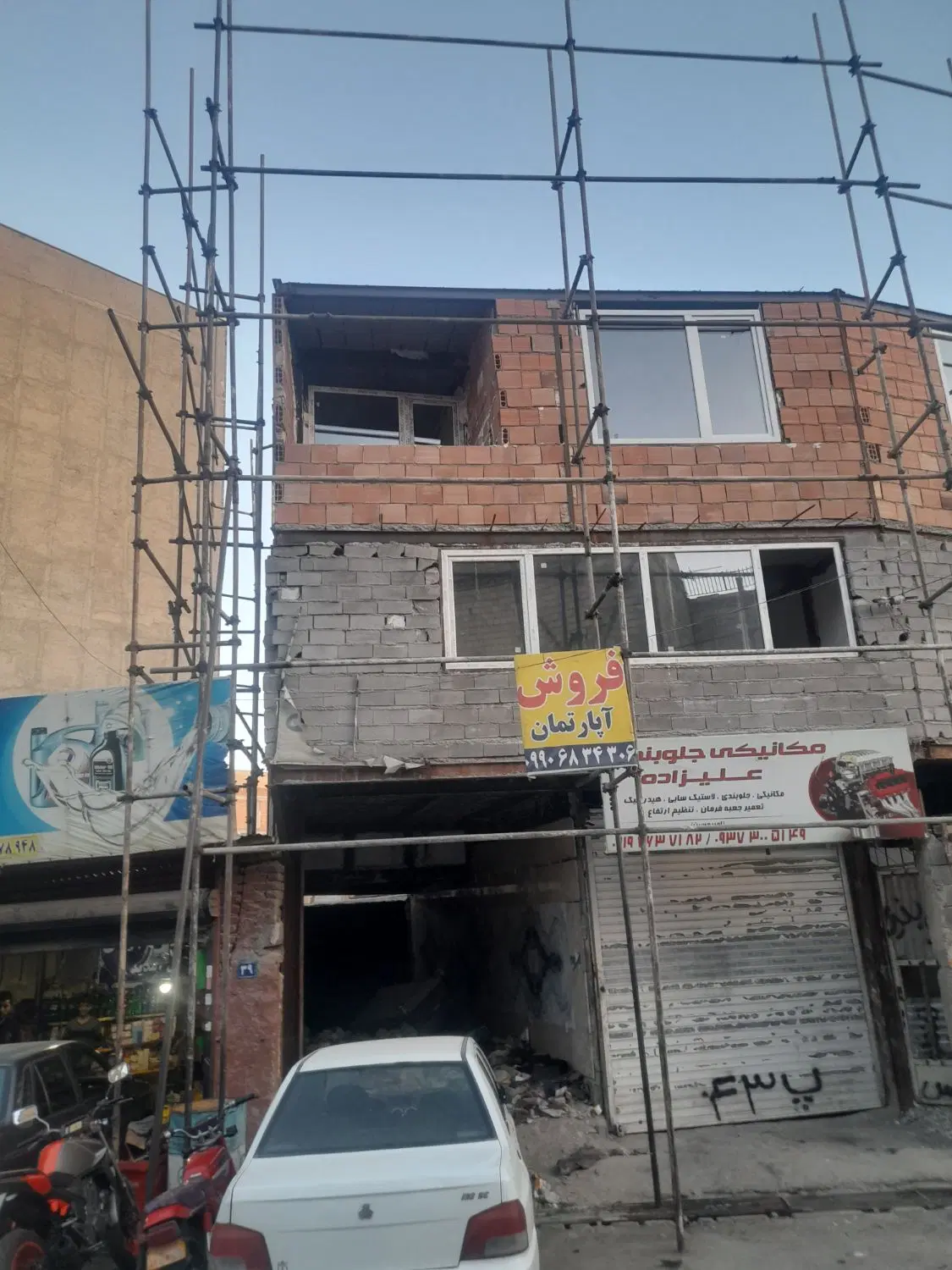 خانه نیمه کاره فروشی دوخواب معاوضه با خودرو