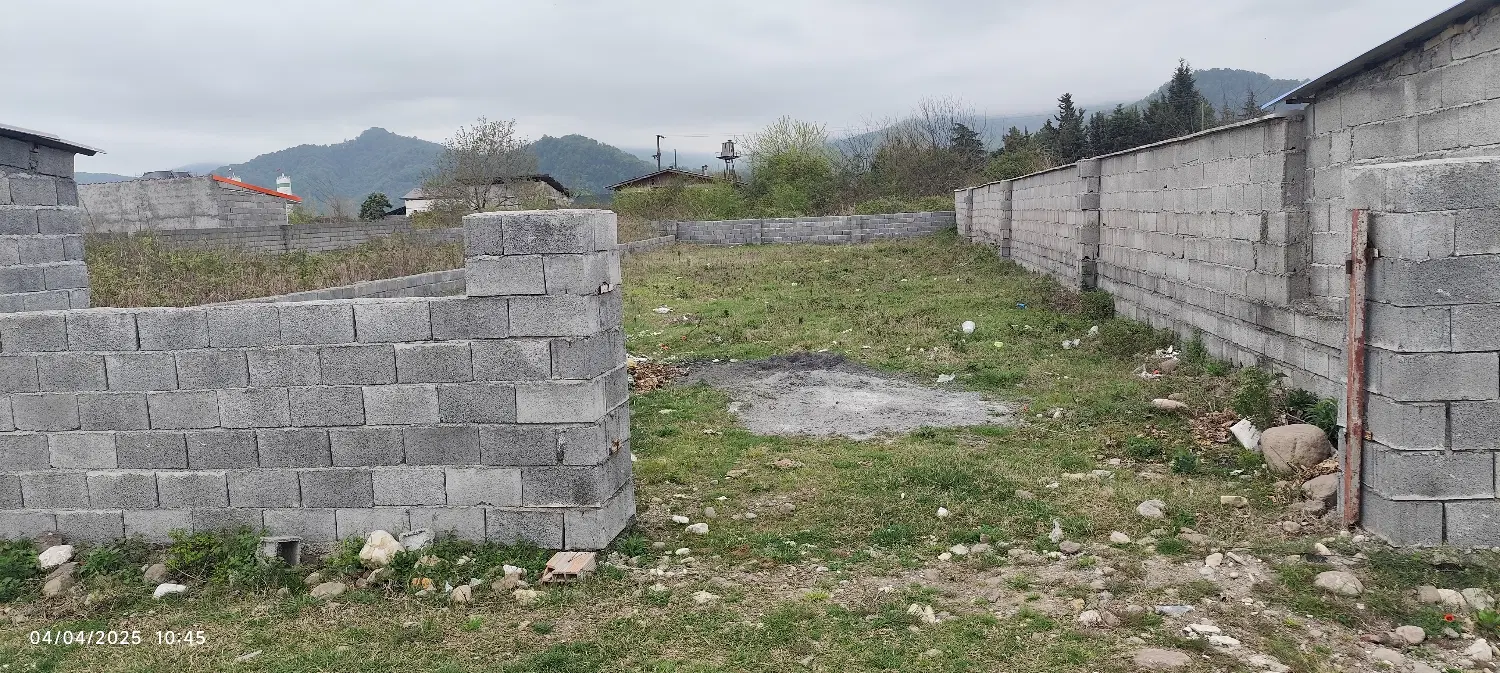 زمین ۵۰۰ متری شهرکی انتهای دریاگوشه