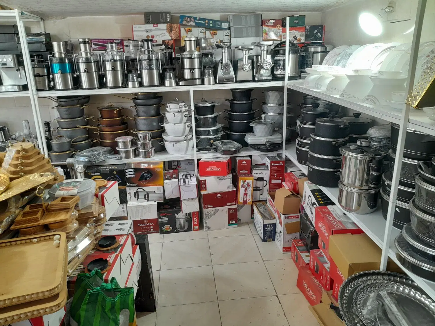 واگذاری فروشگاه لوازم خانگی