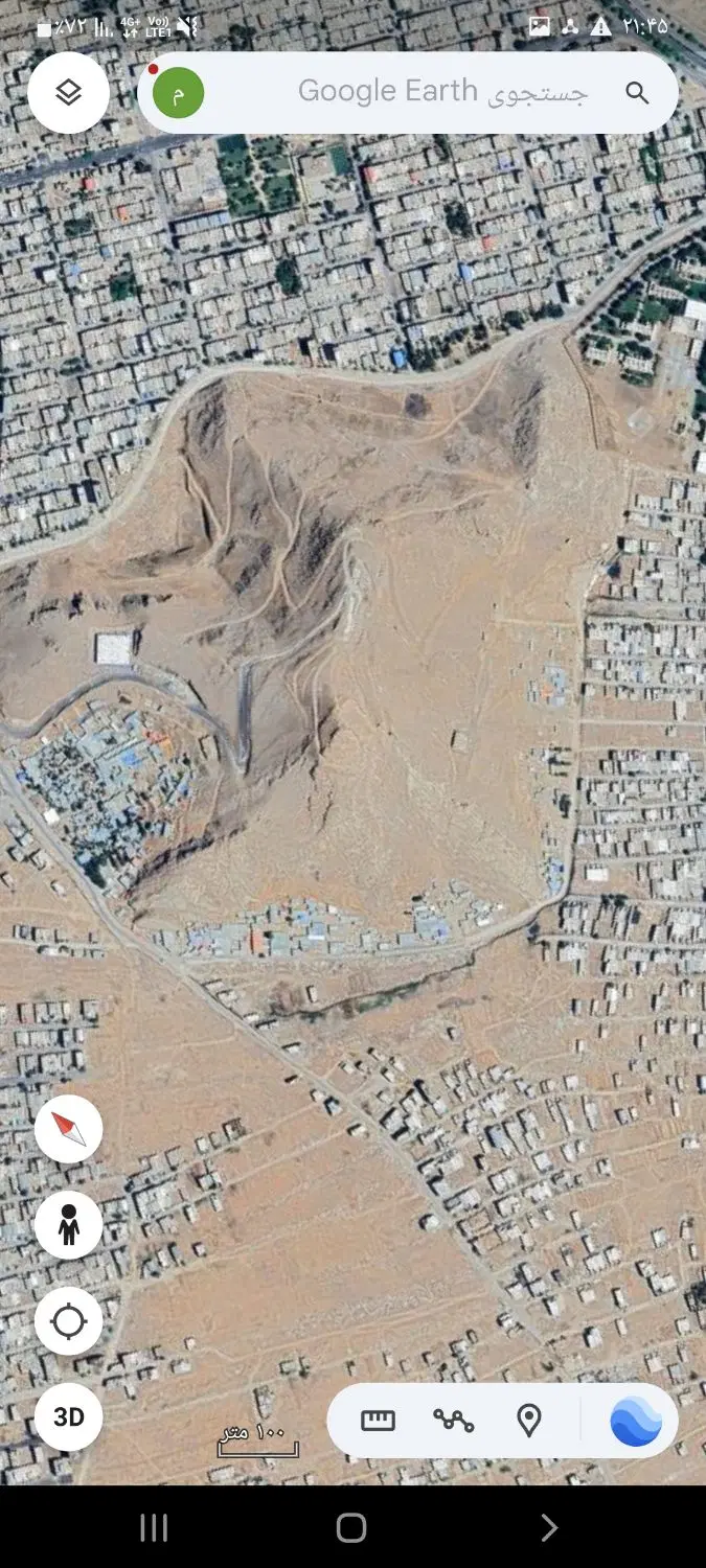 زمین مسکونی تلوری علیا