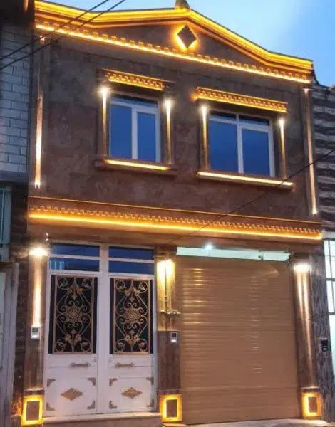 طبقه همکف ساختمان دوطبقه دارای مغازه و سند