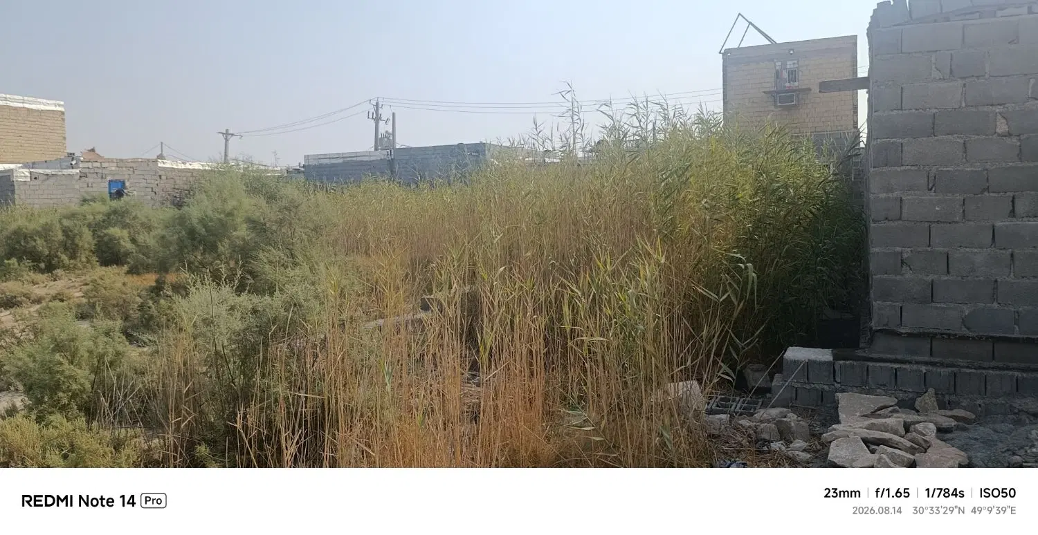 زمین ۳۰۰ متری شهرک شهید رجایی