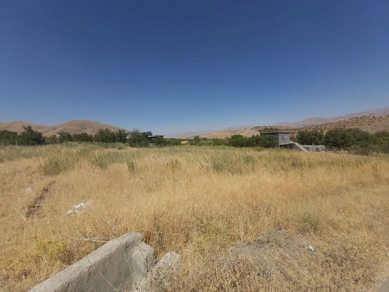 زمین کشاورزی دیم ۵۰۰ متری