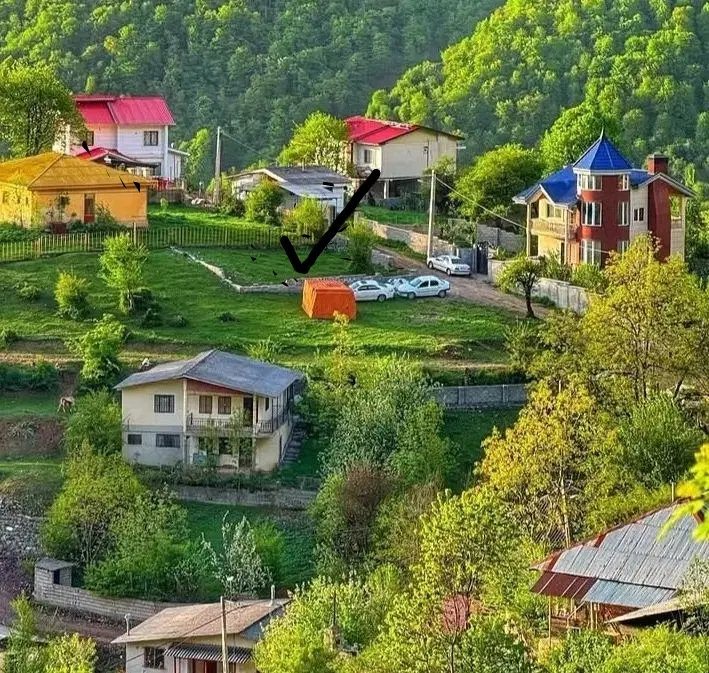 فروش قطعه زمین۲۰۴متری، فشکور، زیباترازکلاردشت
