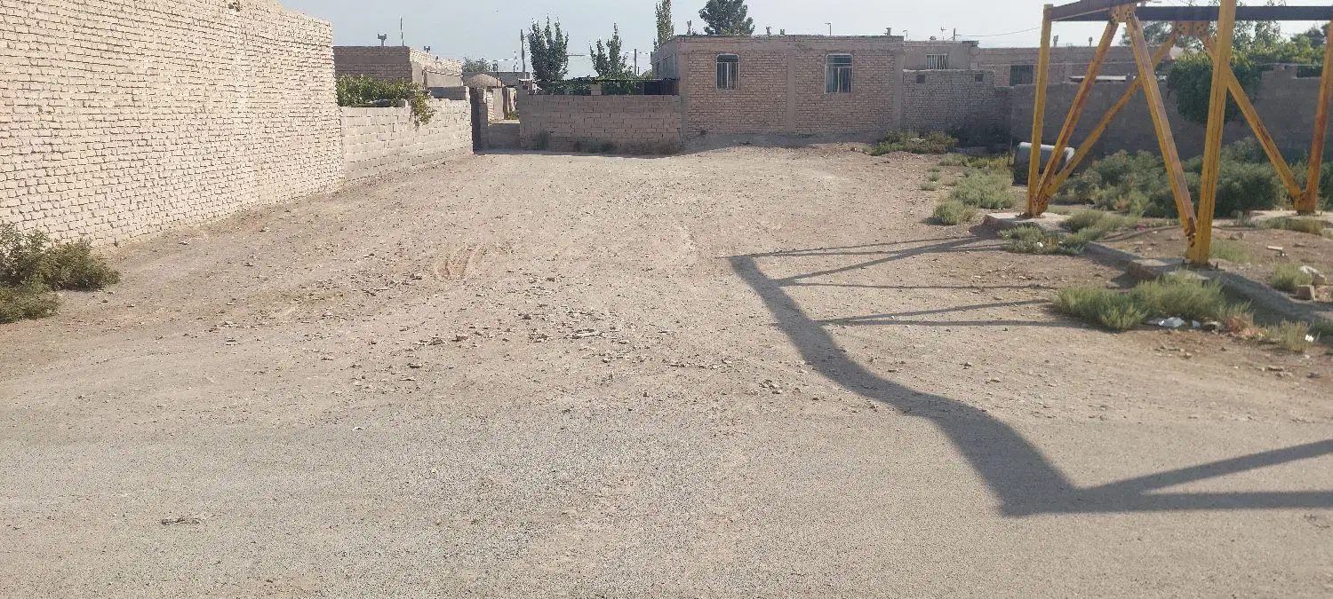 زمین مسکونی شفته شده مناسب ویلاسازی