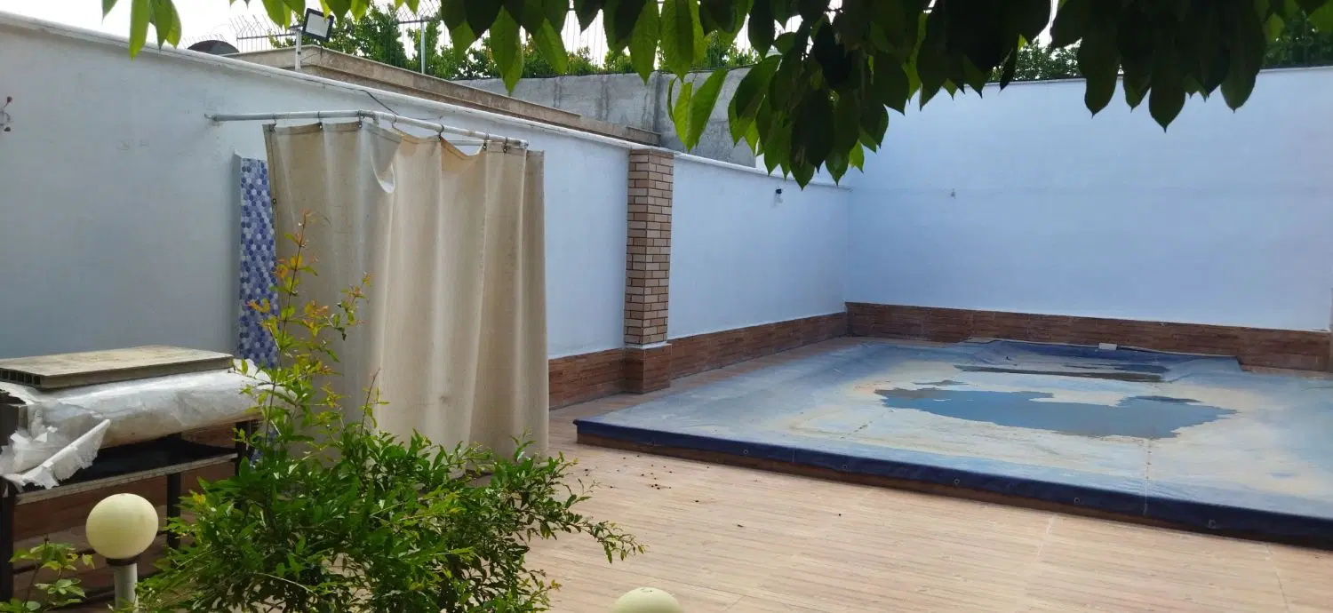 500 مترباغچه با استخر 4 فصل 18میلیارد