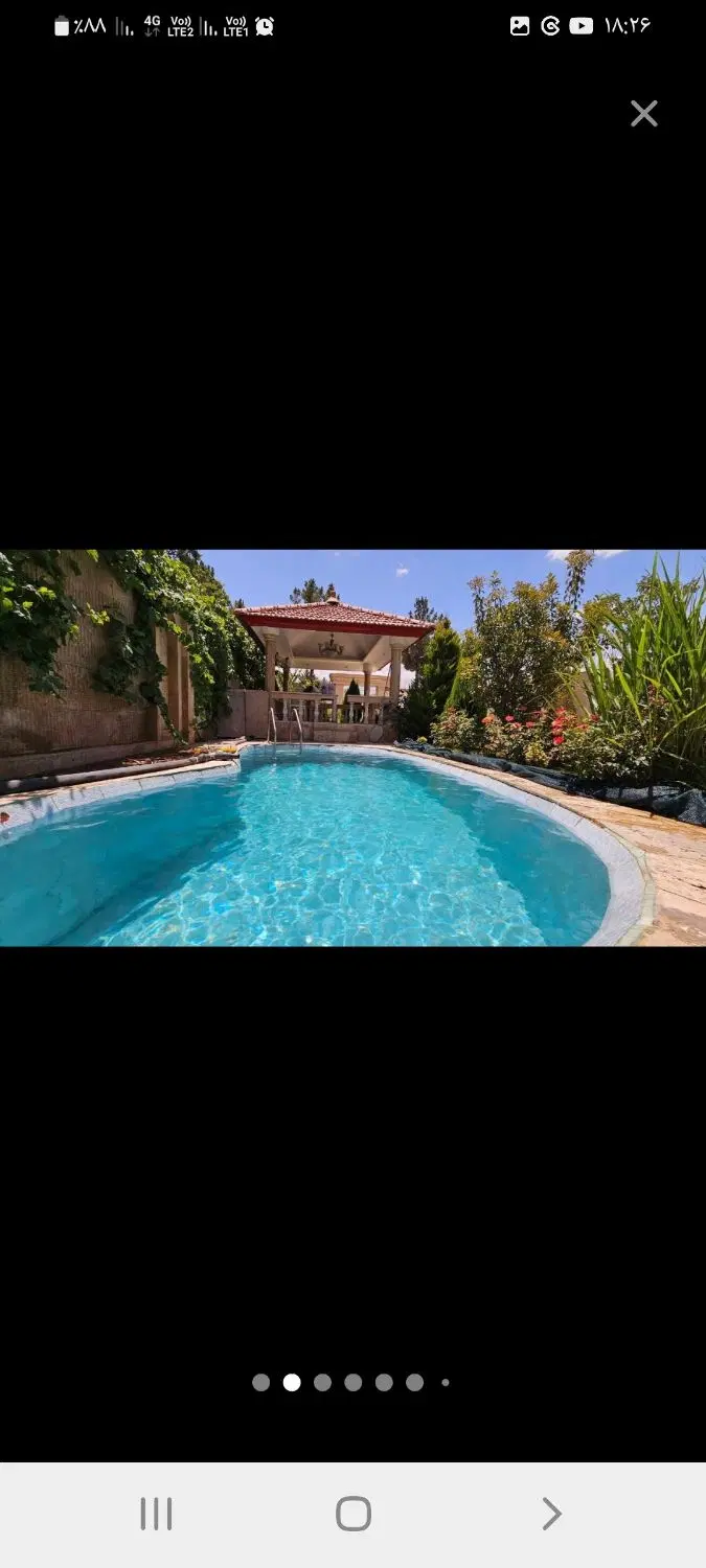 اجاره باغ ویلا روزانه و هفته ای