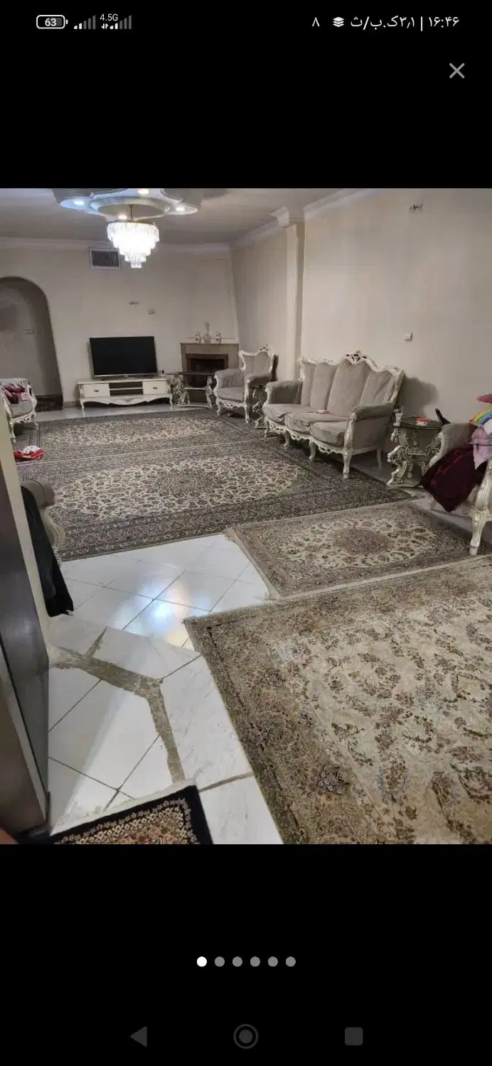 آپارتمان 120 متر فول تک واحدی طرشت تیموری