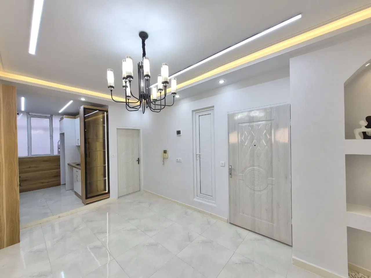 ۴۶مترعروسک+طبقه اول+پارکینگ سندی فول دیزاین
