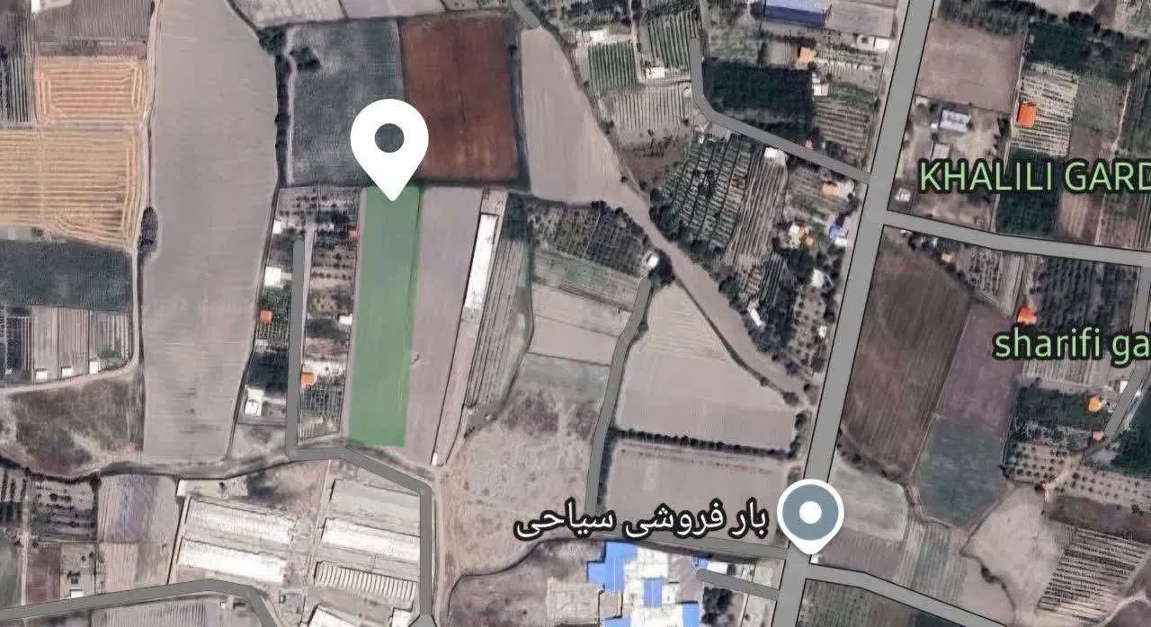 زمین زراعی واقع در روستای قرابقلو_ متراژ ۶۵۰۰ متر
