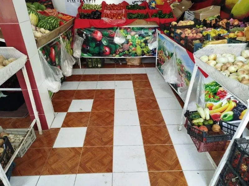 مغازه تجاری دو دهانه