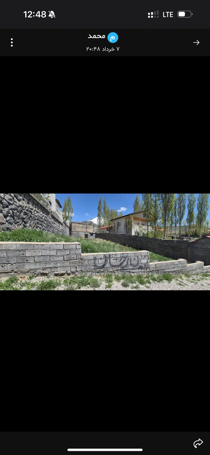 فروش زمین ۳۸۰ متری در پلور