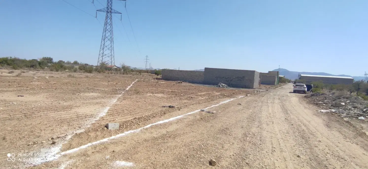 زمین‌ 2نبش بوستان زندگی وبهار52مناسب گارگاه تجاری