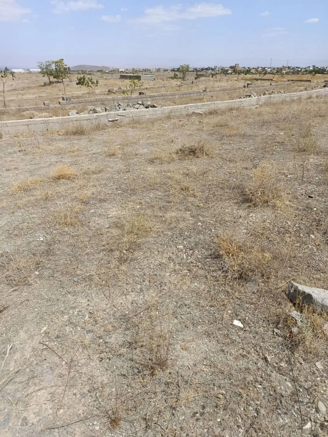 زمین ۱۵۰ متر از زمینهای پشت هتل