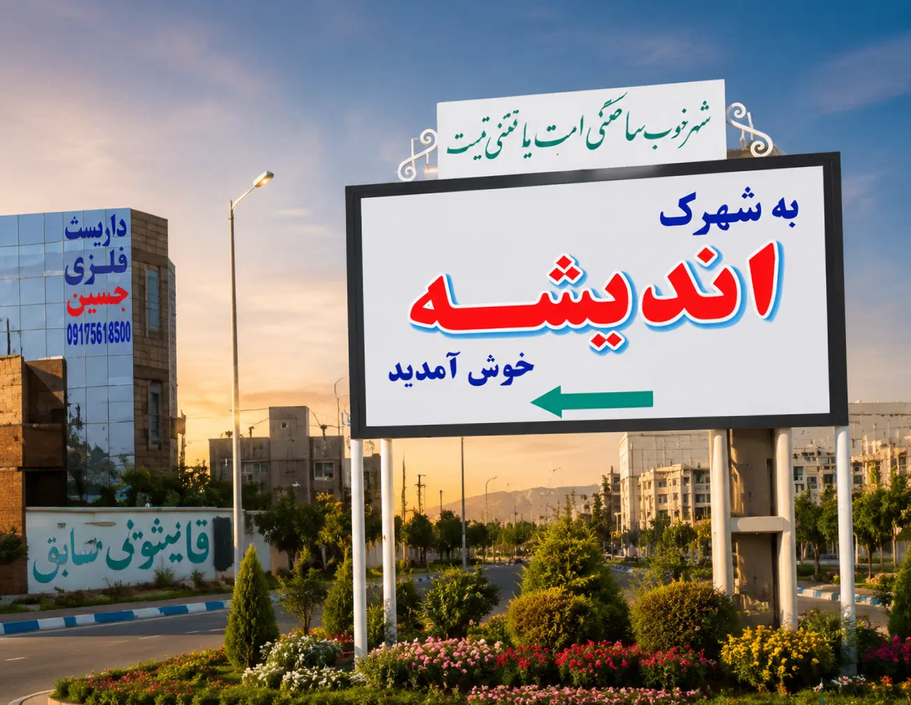 زمین مسکونی ۲۲۱ متری شهرک اندیشه بیجار (قسمت F)