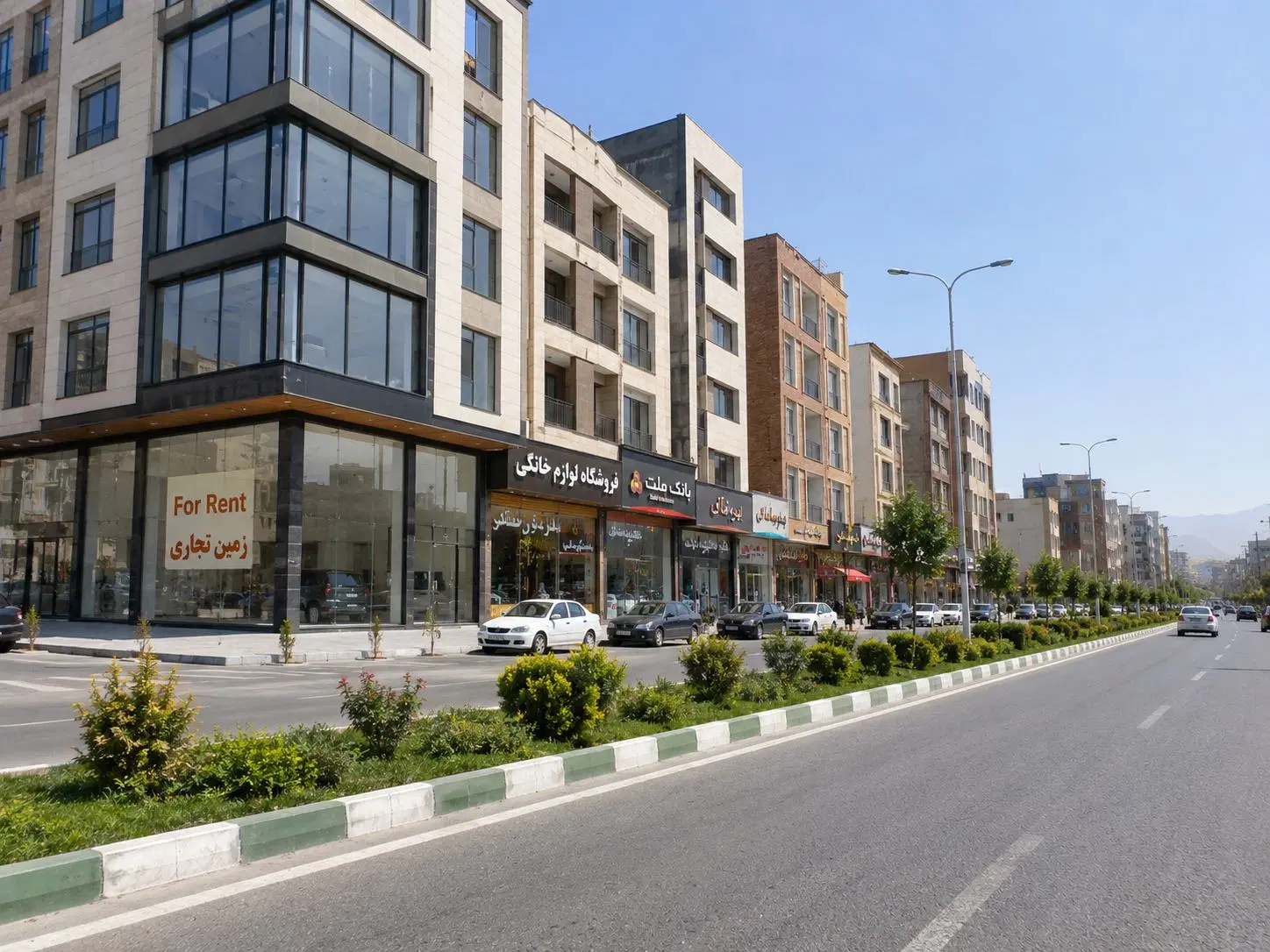 زمین تجاری مسکونی در محله پردیسان همدان