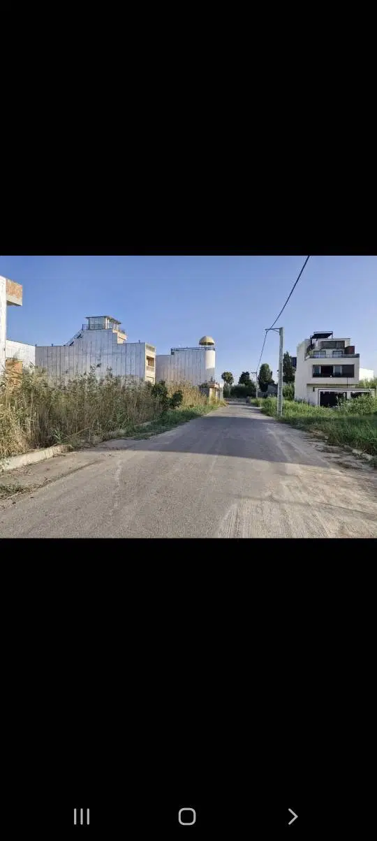 فروش زمین داخل بافت قابل ساخت در فرح اباد پلاژ