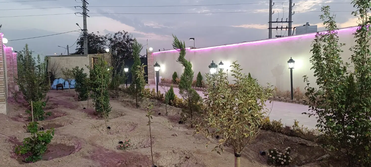 باغچه فول امکانات،استخر رو باز _کاسبی