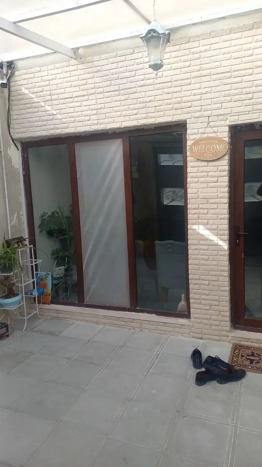 حیاط تازه ساخت در باسمنج.معاوضه