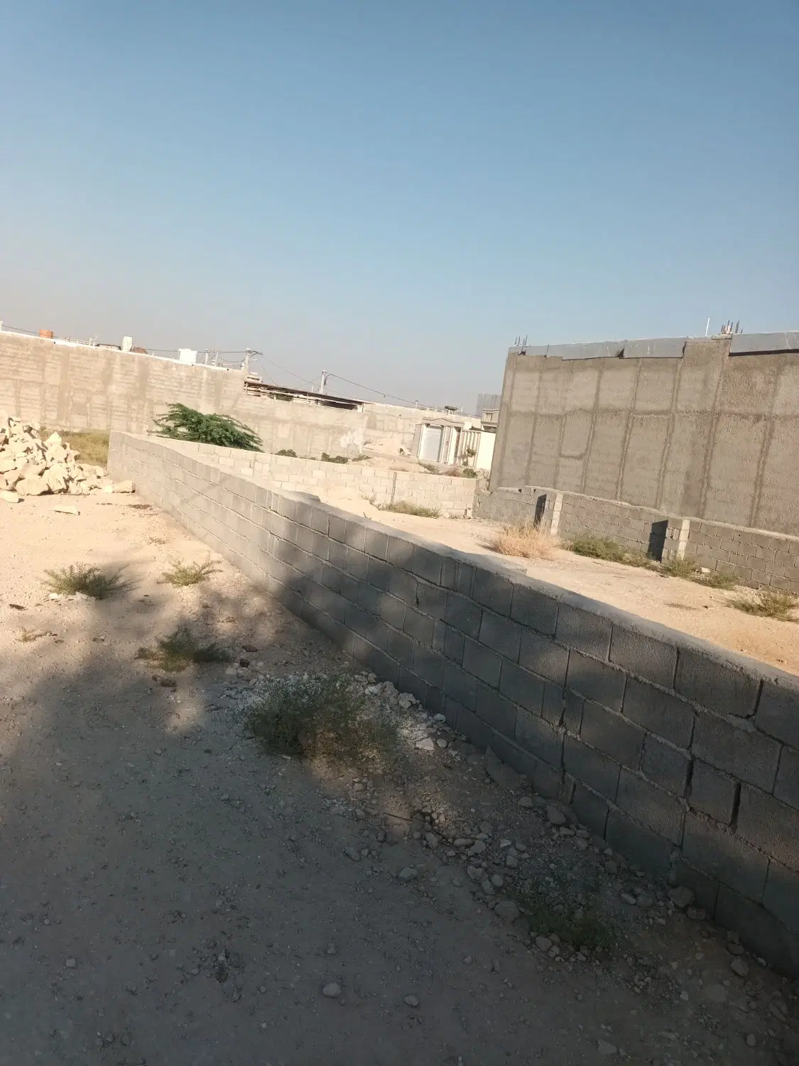 زمین مسکونی گورک کله بندی زیرسازی شده