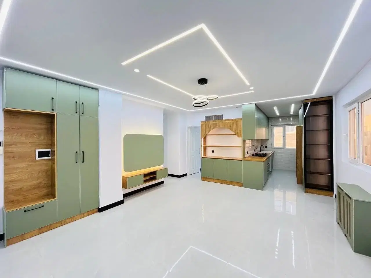 آپارتمان ۶۵ متری_ پارکینگ سندی