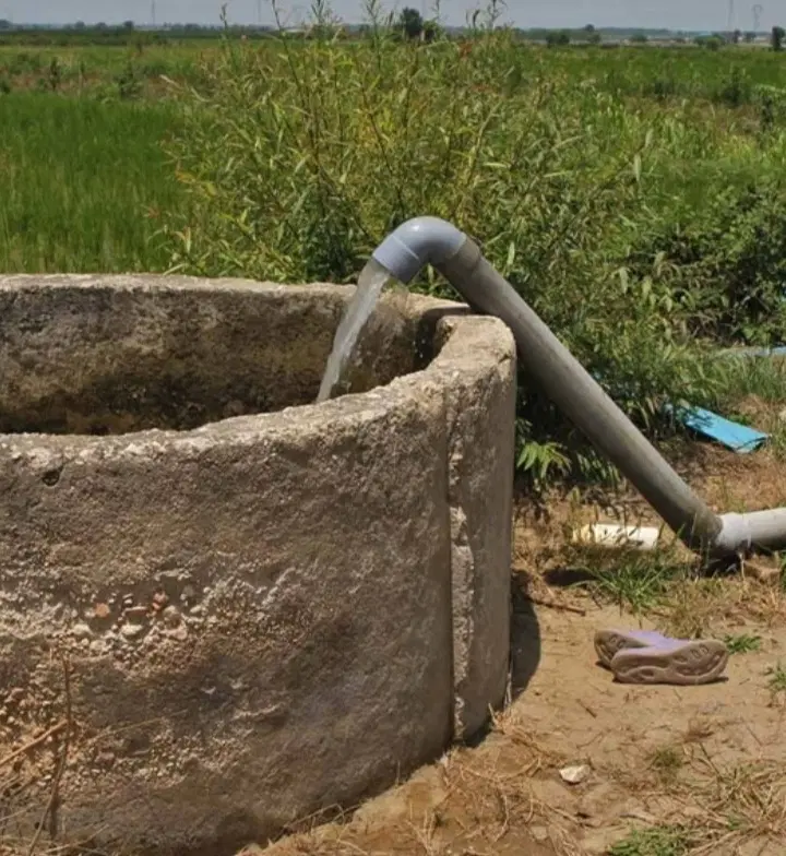 دوساعت آب چاه عمیق حاجیان