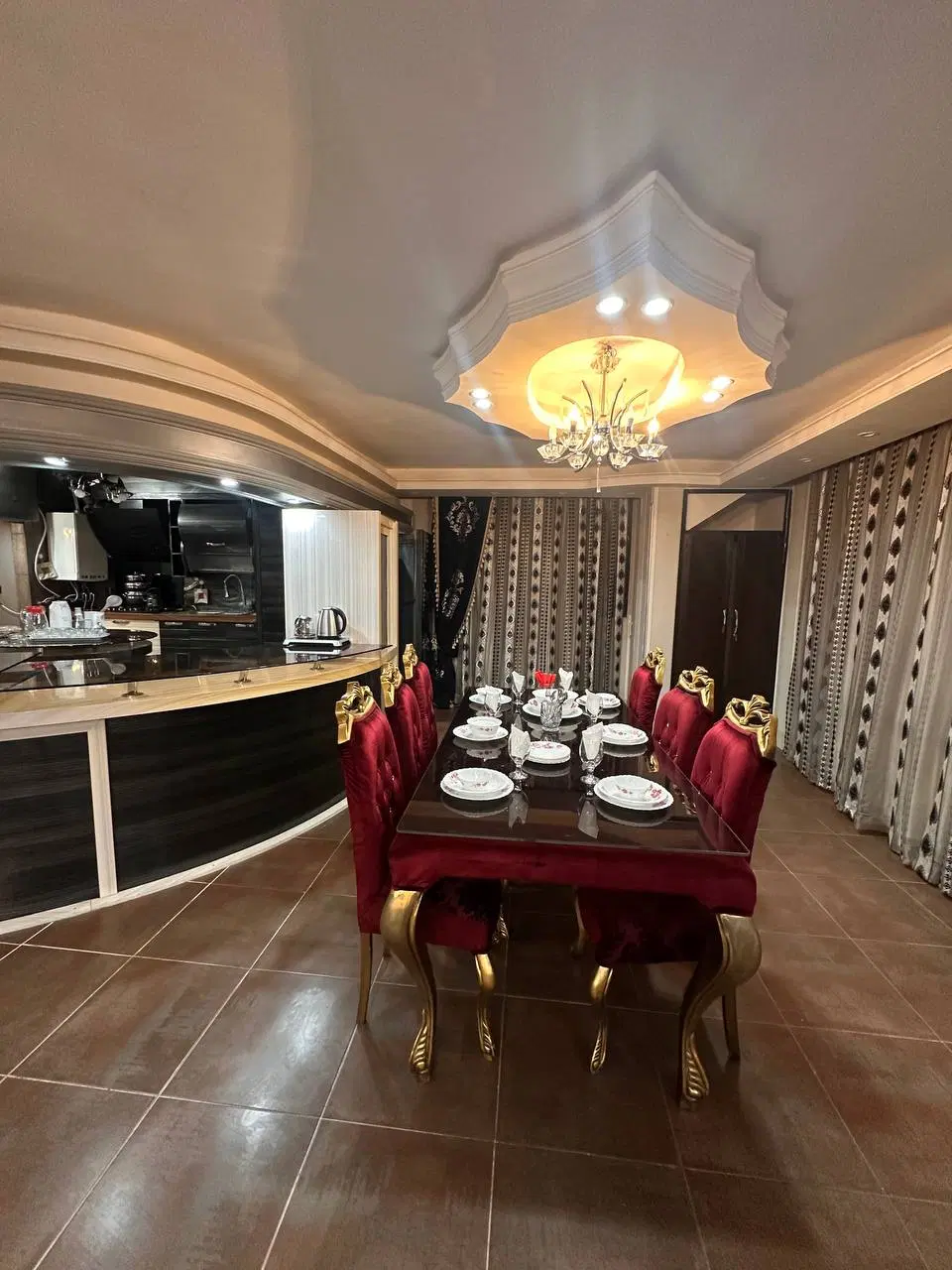 منزل مبله ساعتی روزانه ماهانه