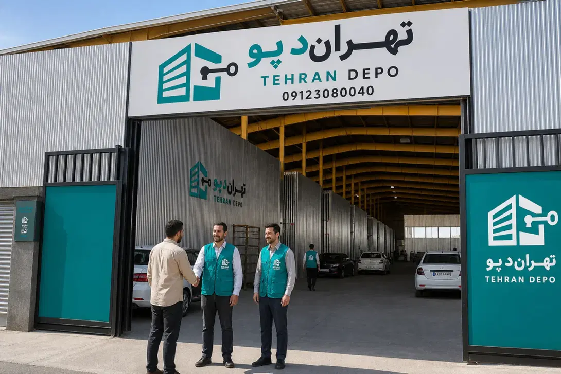 اجاره انبار کانتینری داخل سوله جهت کالا و لوازم