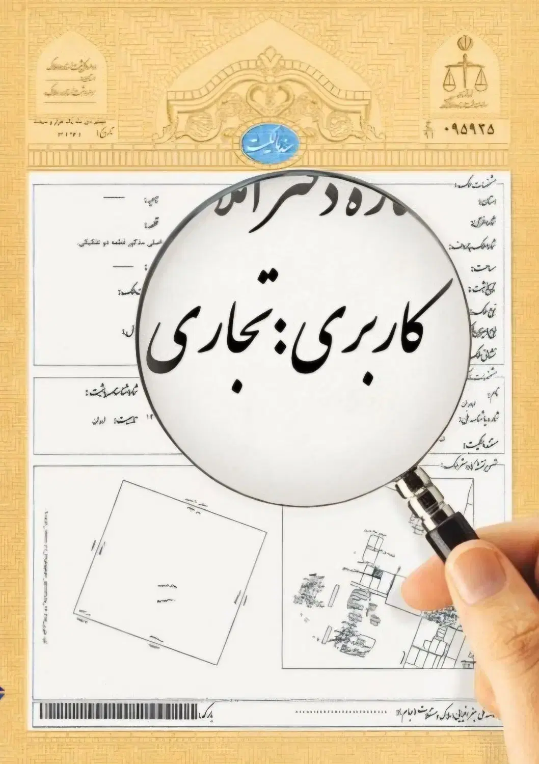 ۳نبش بر خیابان اصلی