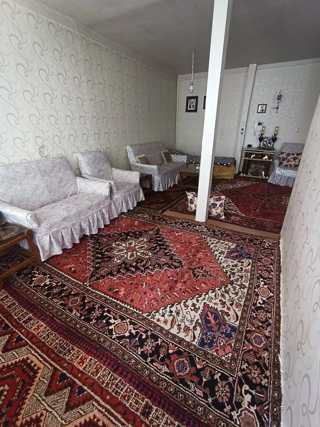 حیاط ویلایی قابل نشیمن وساخت وساز 207مترخ عباسی