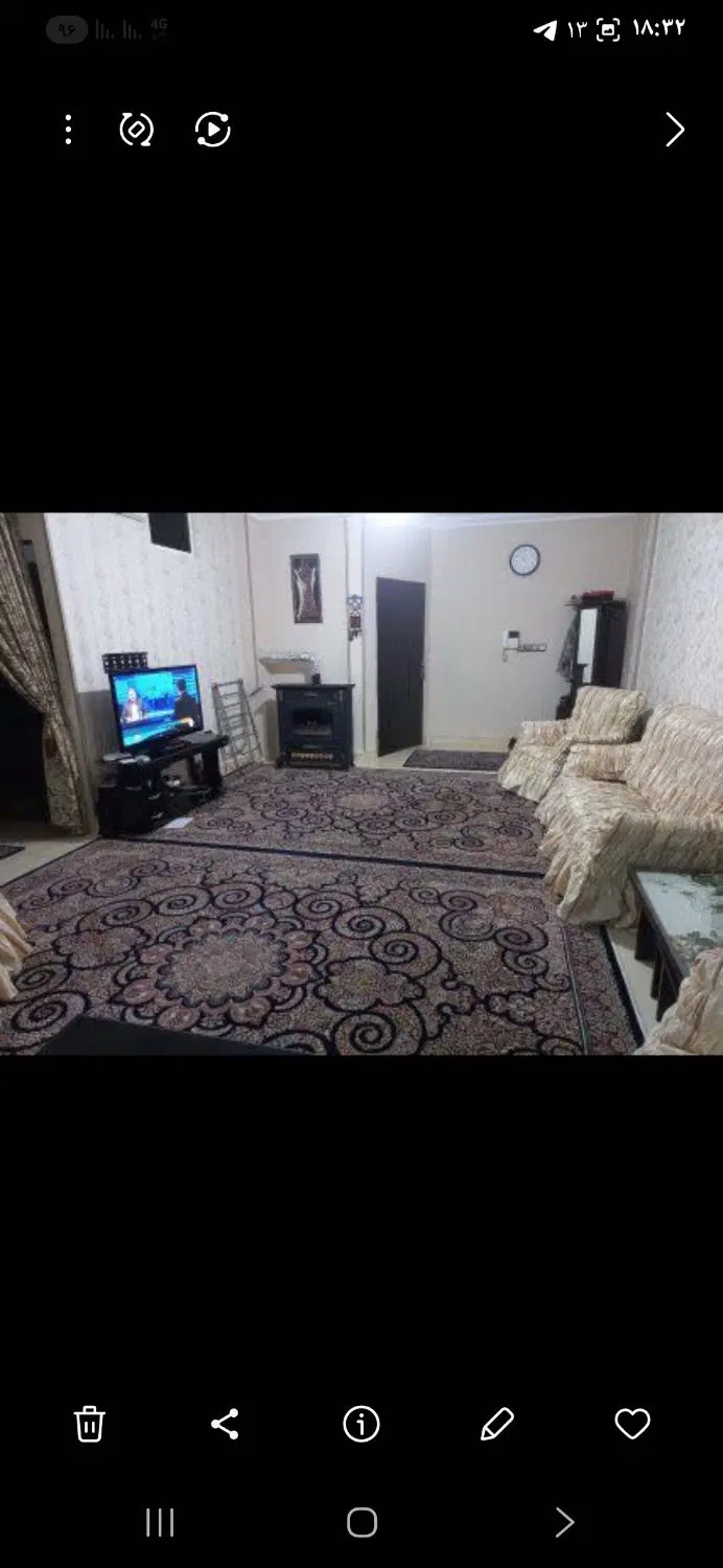 ۷۵متر مفید  با پارکینگ بدون مزاحمت  در برقی