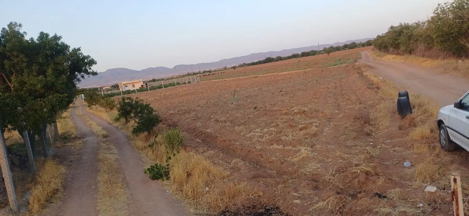 معاوضه زمین کشاورزی ۲۳۰۰ متری با خودرو